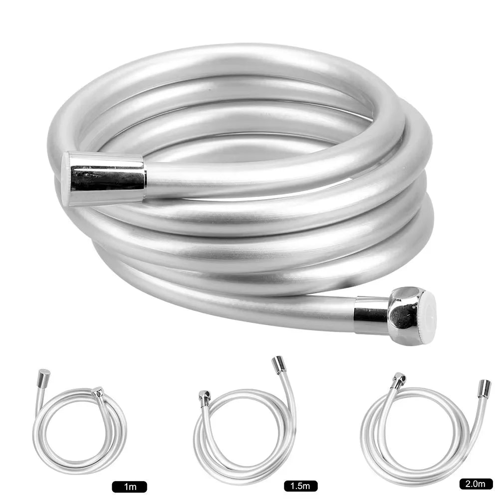 PVC Handheld Shower Head Hose Universal Flexible Anti Winding Explosion-proof Water Tube Bathroom Faucet Hose Extension Pipe Oasis Select