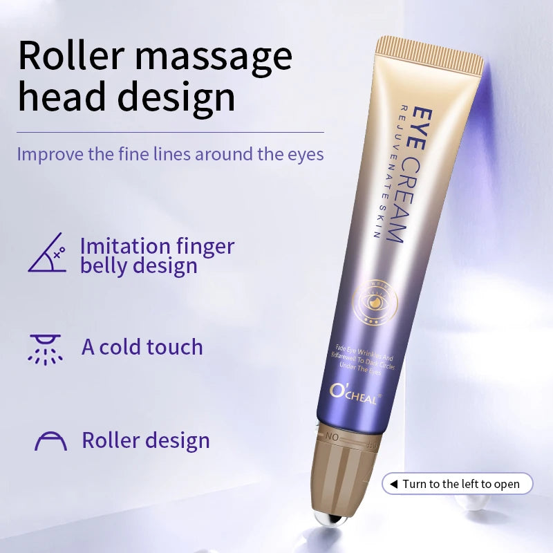 O'CHEAL Hyaluronic Acid Roller Eye Cream – Anti-Aging Serum