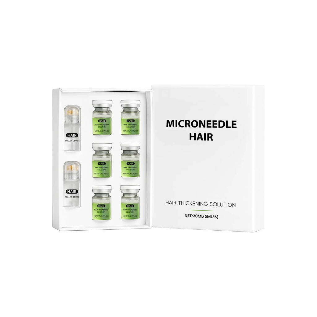 5ML/6 PCS Hair Roller Serum Set Gentle nourishes the scalp and cares for the softening Scalp & Hair care Daily Care Scalp Serum Oasis Select