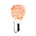 Padel Tennis Rackets beach tennis racket EVA Memory Flex Foam Core Lightweight Outdoor Sports Men and Women Racket Oasis Select White orange 1pc