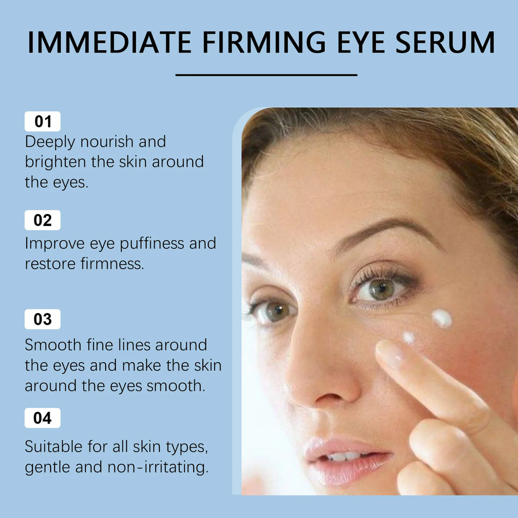 Firming Eye Cream significantly reduce eye bags, wrinkles, dark circles, fine lines and crow's feet Skin Care Oasis Select
