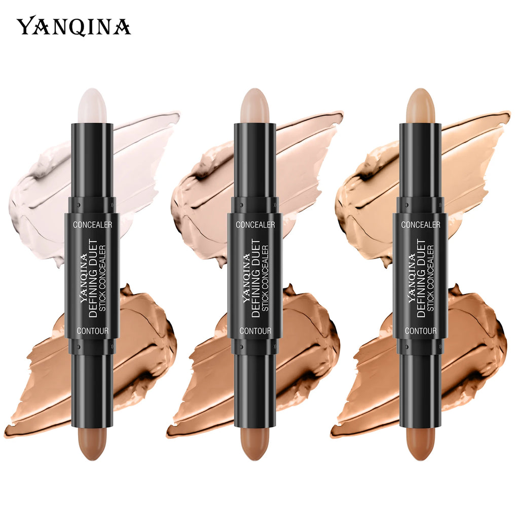 YANQINA Double-Ended Contour Stick – Concealer & Highlighter