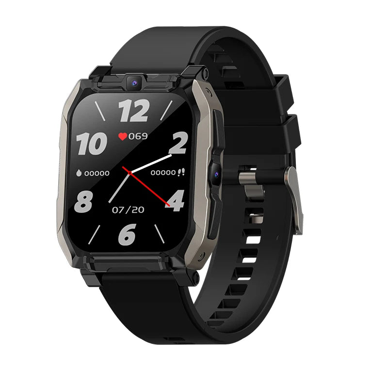 4G Smart Watch Dual Camera WIFI Smartwatch GPS APP Download 700mAh Sport Video Call Watches For Men Women 1.96" Sim Card Music Oasis Select BSBKS 2GB RAM 16GB ROM