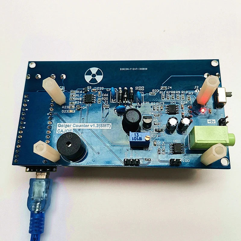 LIKE WISH Geiger Counter Kit Module Nuclear Radiation Detector With Display Radiation Dosimeter Electromagnetic Radiation Detect Oasis Select