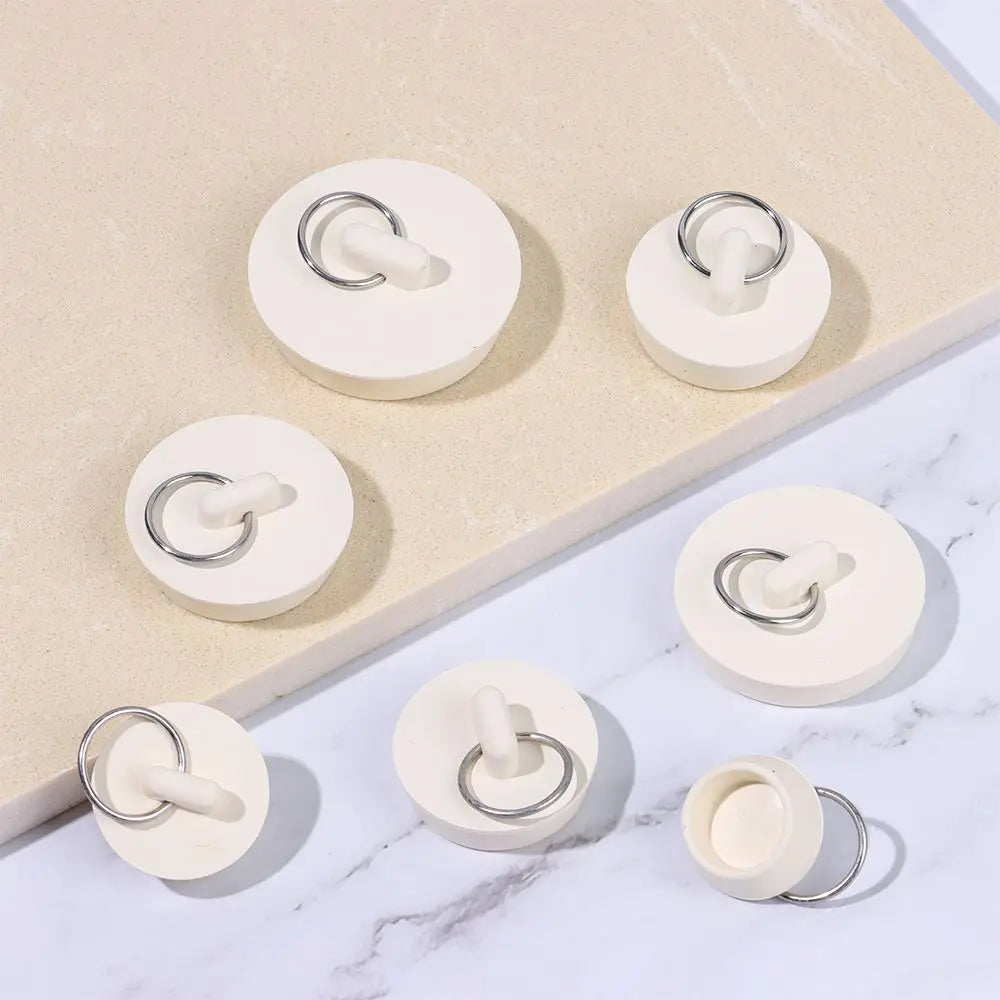Kitchen Bath Rubber Sink Plug Floor Drain Plug Sink Bathtub Drainage Stopper Laundry Leakage-proof Plug Bathroom Supplies Oasis Select