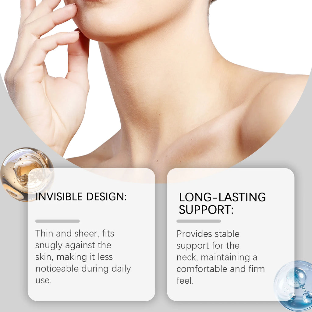Jaysuing Collagen Neck Mask Reduce Neck Wrinkles Tightening Neck Contour Improve Rough Skin State Brighten Neck Liftng Patches Oasis Select