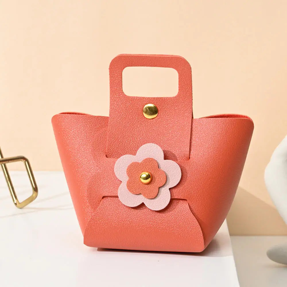 1PCS Leather Gift Bags Bow Ribbon Packaging Bag Wedding Favour Distributions Bags Eid Mubarak Candy Packaging Box Mini Handbag Oasis Select 2 Other