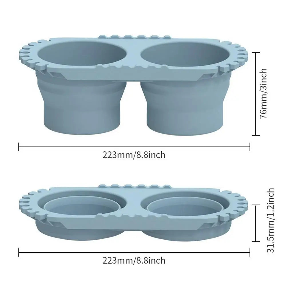Foldable Silicone Paint Brush Washer Cup – 3-in-1 Art Cleaner