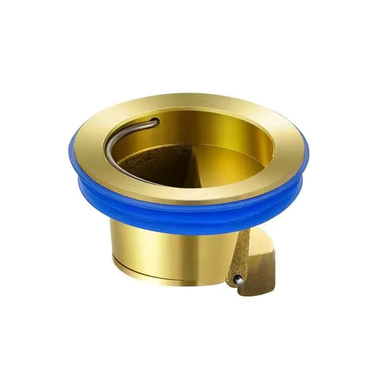 All-copper Floor Drain Core Floor Shower Drain Stopper Insectproof Anti-odor Deodorization Toilet Kitchen Bathroom Toilet Sewer Oasis Select