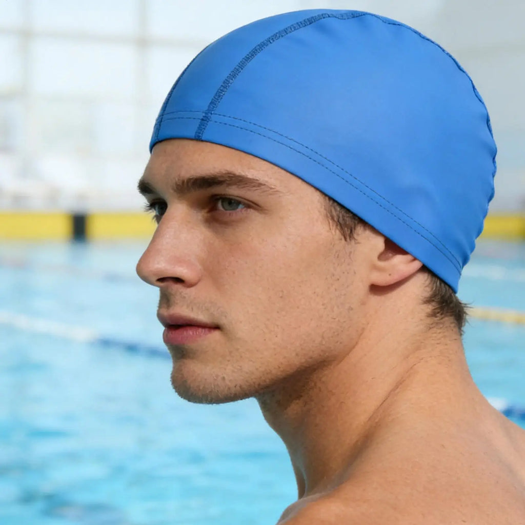 Swimming Caps Waterproof Swim Pool Hat Water Sport Protect Ears Long Hair Bathing Caps For Children Adults Swimming Accessories Oasis Select
