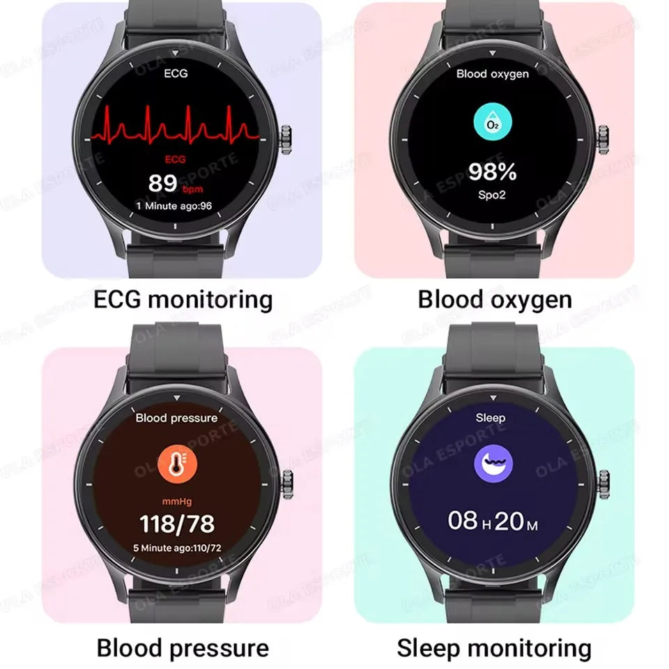 Ola Esporte Smart Watch – Heart Rate, Fitness & Bluetooth Calls