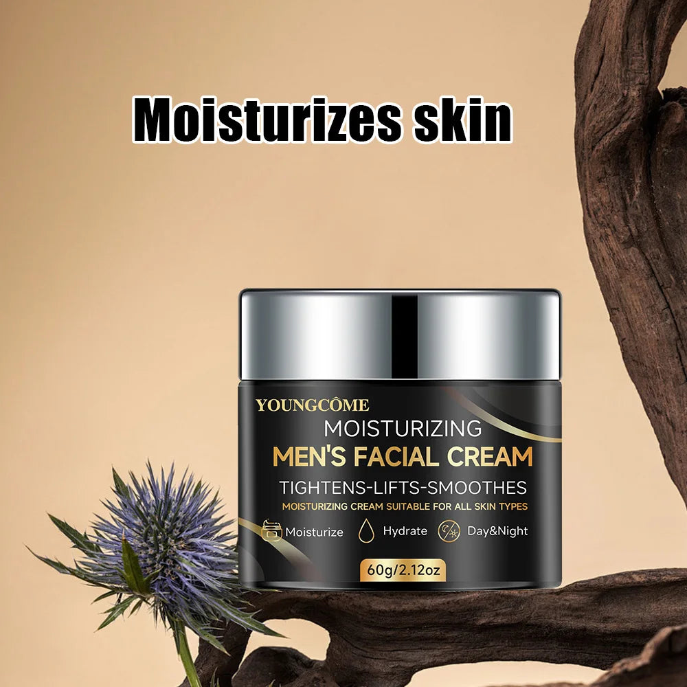 Men's Face Cream – Collagen, Retinol & Hyaluronic Acid | YOUNGCOME Men's Face Cream Oasis Select