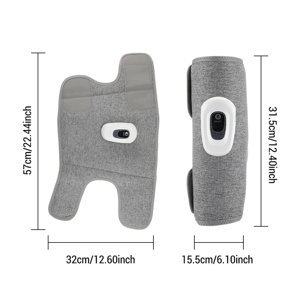 Wireless Air Compression Leg & Calf Massager – 360° Rechargeable