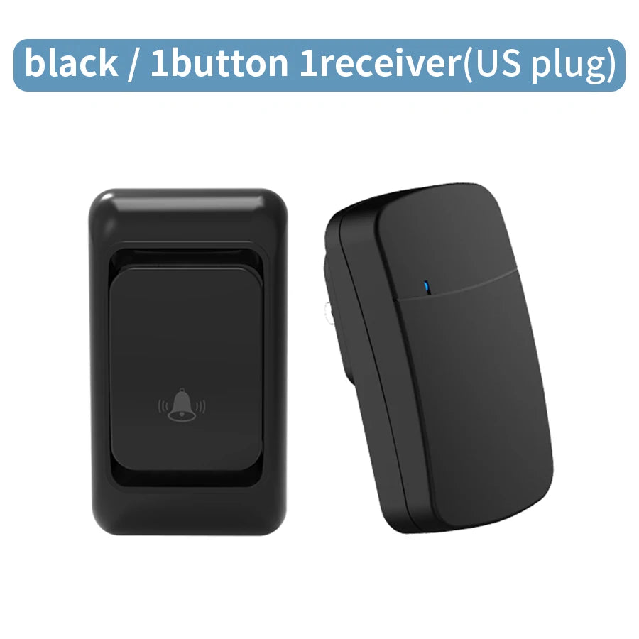 Wireless Doorbell Kit – Waterproof, 150M Range, 32 Songs Wireless Doorbell Kit Oasis Select 1B 1R US-B