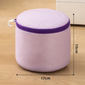 Washing Machine Underwear Cleaning Bag Bra Dedicated Nursing Mesh Laundry Bags Lingerie Zipper Storage Pouch Home Organizer Oasis Select PURPLE