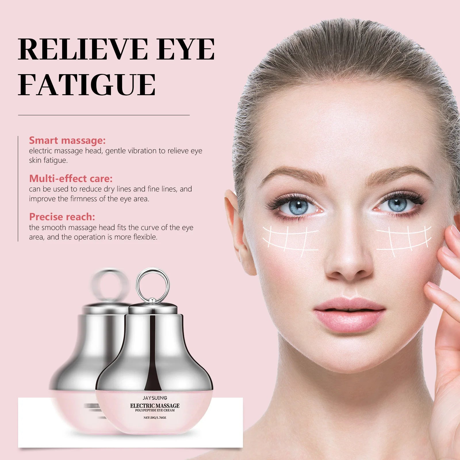 Jaysuing Electric Roller Eye Cream – Dark Circles & Crow's Feet Electric Eye Cream Oasis Select