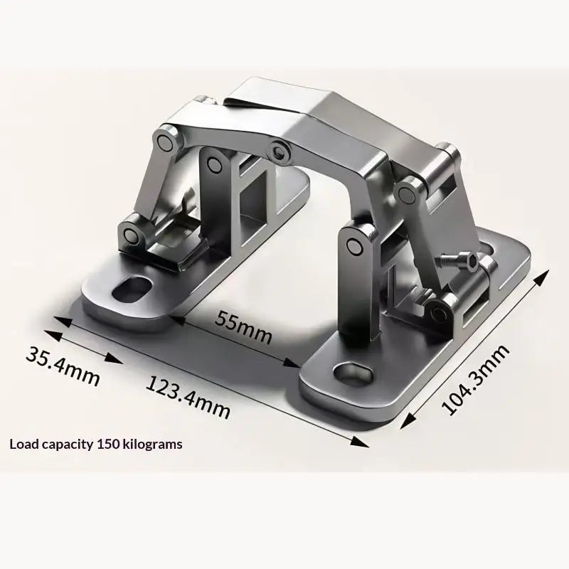 1PCS Heavy Duty Stainless Steel Invisible Door Hinge for Stone Fire Hydrant Concealed Folding Fire Box Oasis Select 201 C
