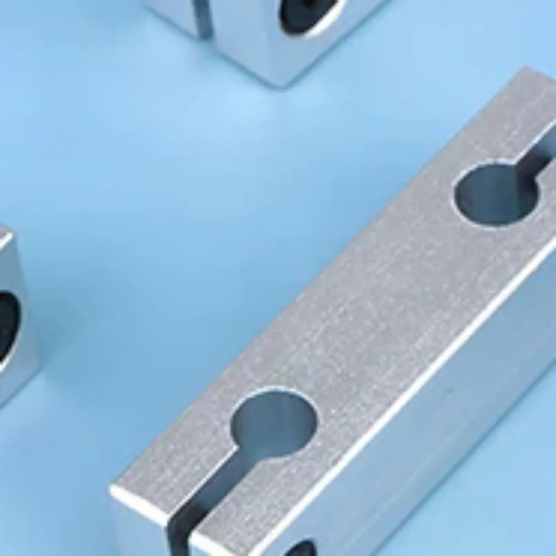 6MM 8MM Pillar Parallel Clamp With The Same Diameter Optical Axis Fixing Steel Pipe Round Frame Connector Oasis Select 6-6 hole spacing15