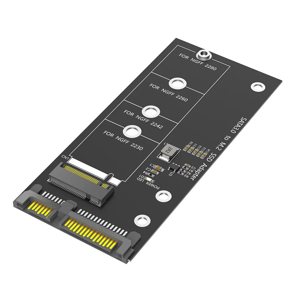 M.2 NGFF to SATA Adapter – B Key & B+M Key SSD Converter
