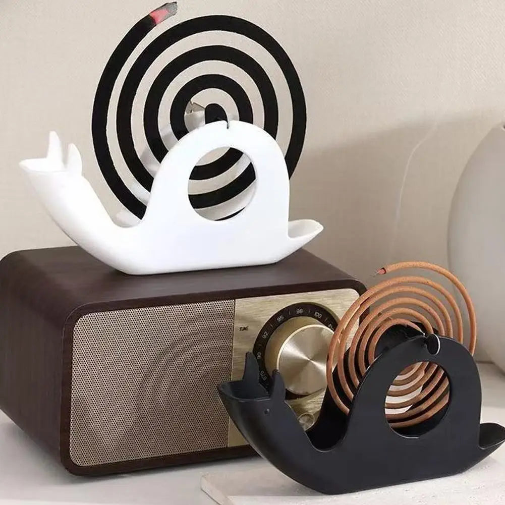 Snail Mosquito Coil Holder Anti-scalding Mosquito Coil Tray High-temperature Resistant Anti-slip For Household Bedroom Patio Oasis Select