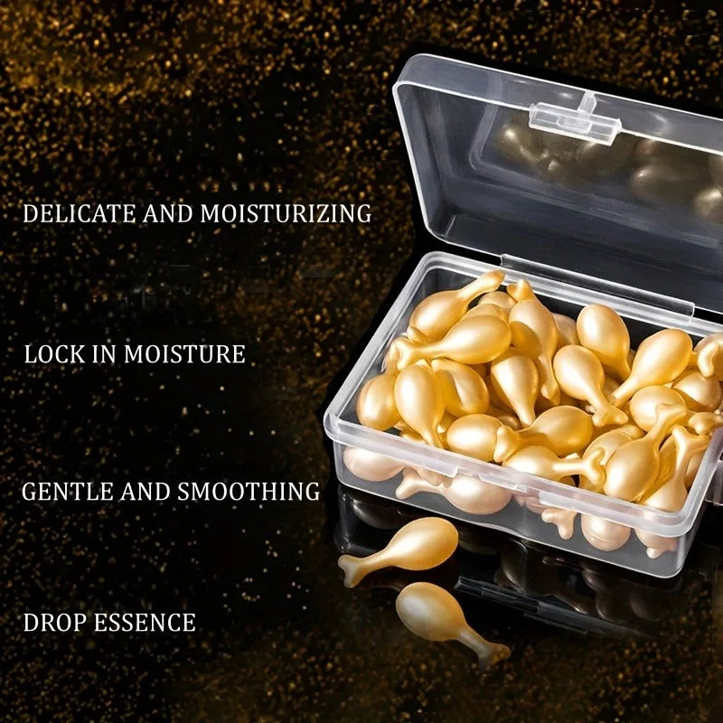 50 Hyaluronic Acid Facial Capsules – Fragrance-Free Serum Facial Essence Capsules Oasis Select