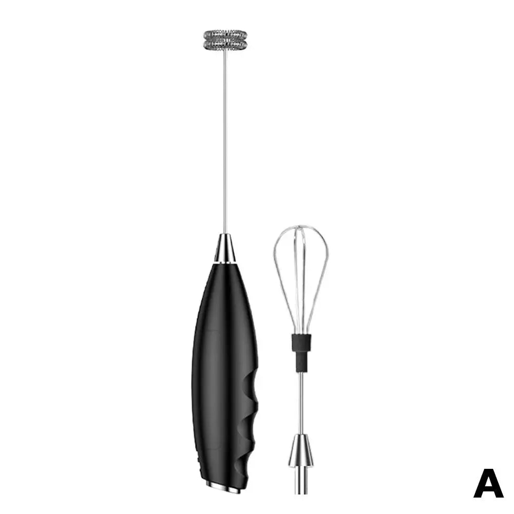 Mi Milk Frother Handheld Foam Maker For Latte Mini Whisk Coffee Hot Chocolate Egg Beater Drink Mixer USB electric mixer Oasis Select Black
