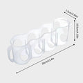 Sliding Fridge Can Organizer – Clear Plastic Soda & Beer Rack
