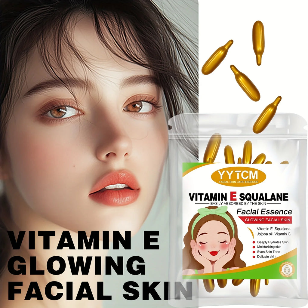 Vitamin E deep moisturizing capsule essence, deep moisturizing and brightening skin essence (0.4gx30 capsules)/bag -1 bag Oasis Select