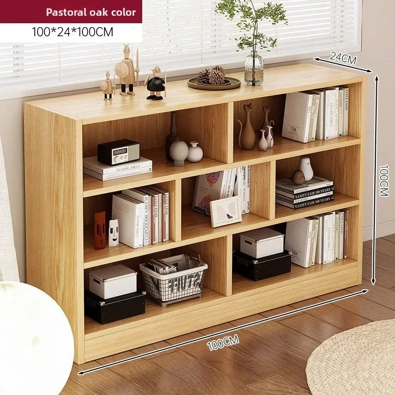 Bookshelf Bookcase Floor Shelf Home Living Room Study Combination