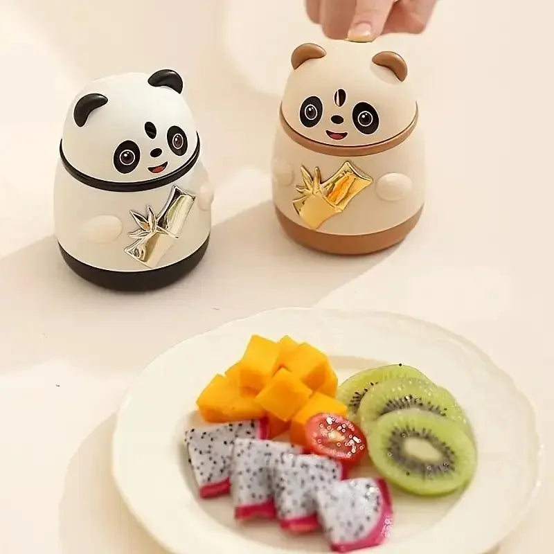 Cute Cartoon Panda Toothpick Holder Automatic Toothpick Box Push-type Toothpick Box Suitable For Home Bar Party Oasis Select