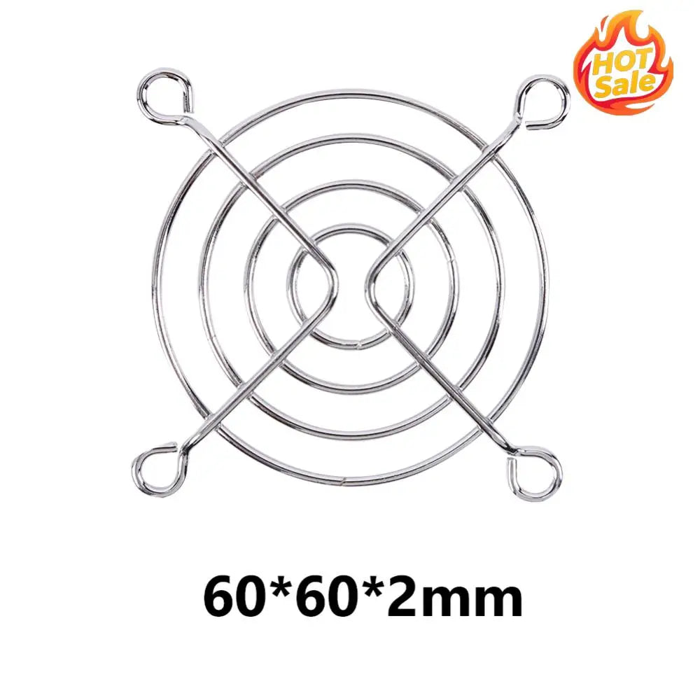 5pcs Computer Case Fan Grills Replacement Computer Cooling Fan Finger Guard Protector 40mm 50mm 60mm 70mm 80mm 90mm 110mm Oasis Select