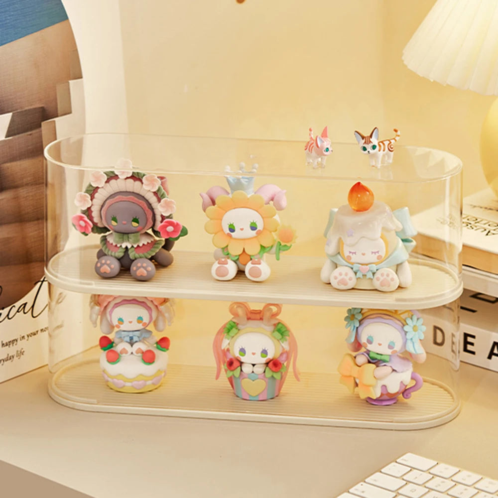 Transparent Stackable Blind Box Display Rack – Dustproof