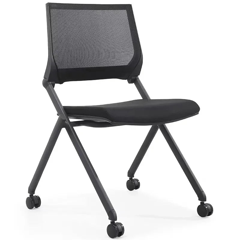 Folding Chair Classroom Desks and Chairs Removable Training Chair Mobile Wheeled Conference Chair Backrest Conference Room Chair Oasis Select 3