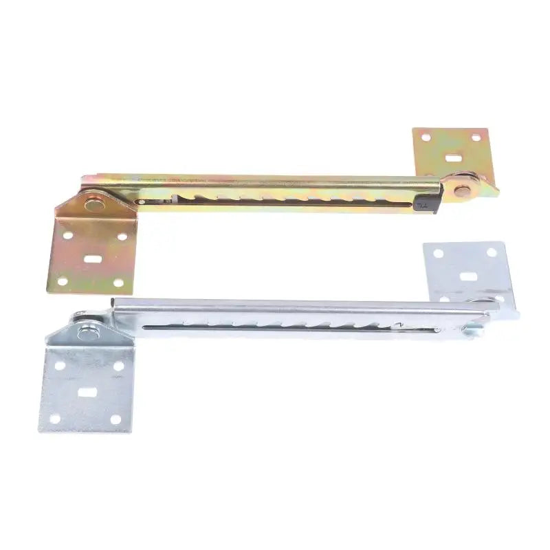 10-Gear Adjustable Angle Hinge Lifting Rod with Bracket – 1 Pair