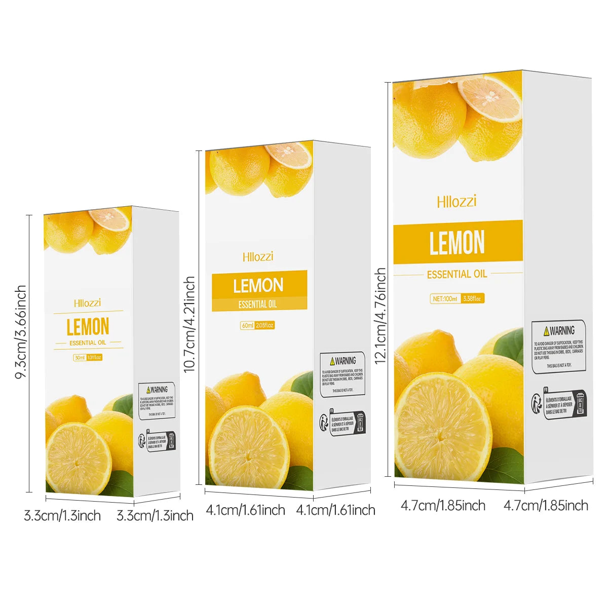Hllozzi Lemon Essential Oil | Body, Hair & Aromatherapy