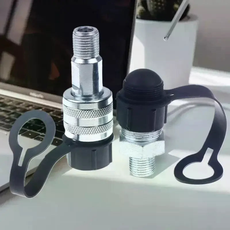 Versatile Quick Coupling Set M16*1.5 Thread ZG3/8 for Hydraulic Tools Applications Oasis Select