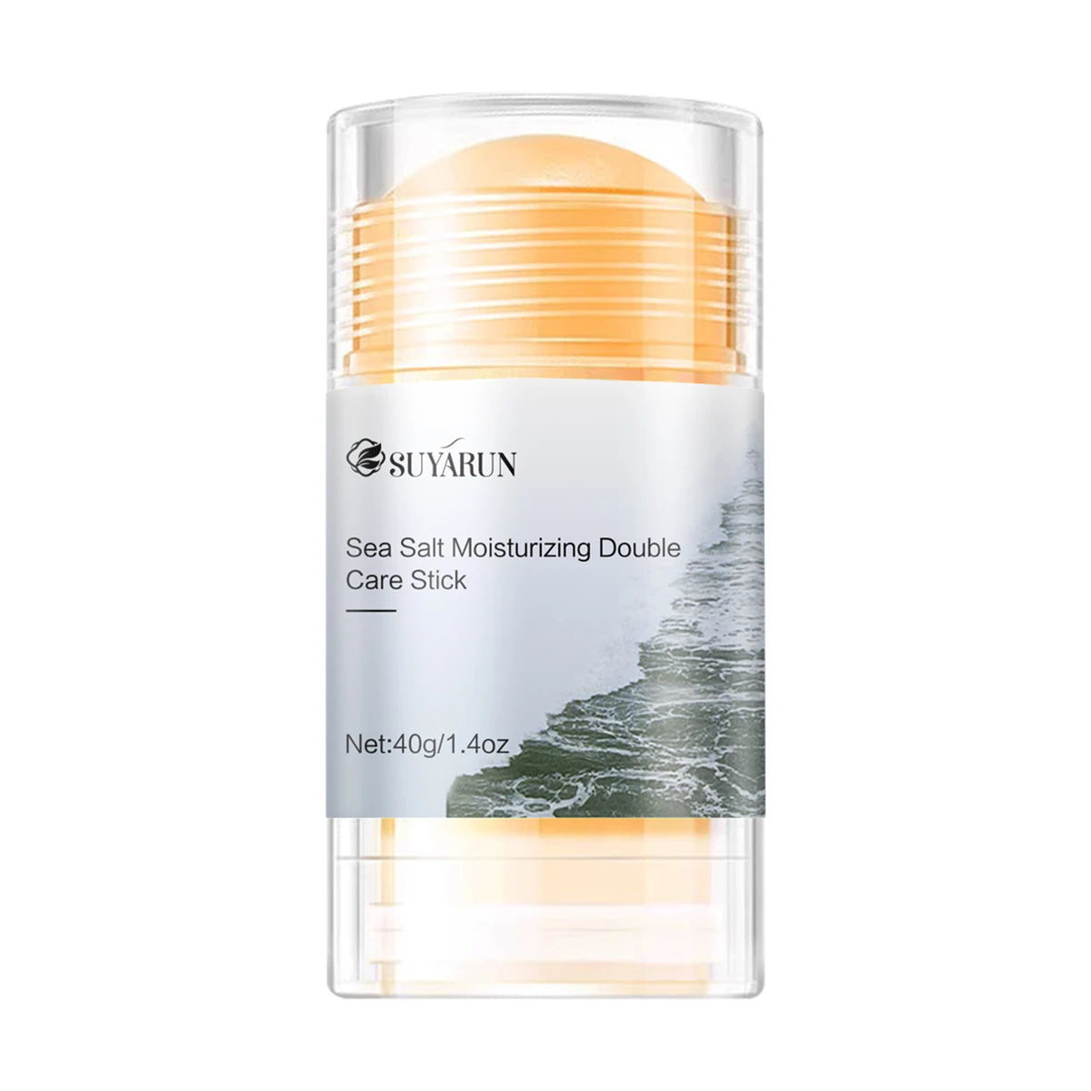 SUYARUN Sea Salt Foot Cream Stick - Exfoliating Moisturizer for Cracked Heels, Anti-Cracking Pedi Care, Natural Hydration. Oasis Select 40g