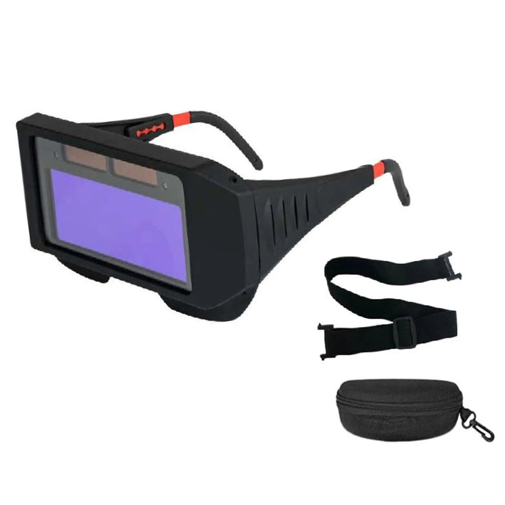 LIKE WISH Automatic Photoelectric Welding Glasses Solar Powered Auto Darkening Welding Mask Helmet Eye Goggle Welding Oasis Select