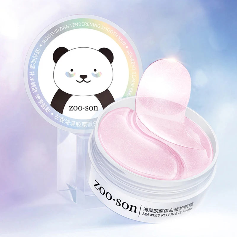 BIOAQUA 60pc Gold Collagen Eye Masks – Dark Circles & Firming Collagen Eye Mask Oasis Select