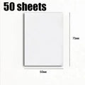 50/250Sheets Transparent Sticky Notes Scrapes Stickers Note Pads Posted It Paper Clear Notepad School Stationery Office Supplies Oasis Select 50sheets Small
