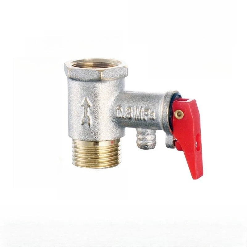 Brass Durable Adjustable Pressure Relief Valve Safety Valve Is Used To Protect Closed Water Systems From Overpressure Effects Oasis Select