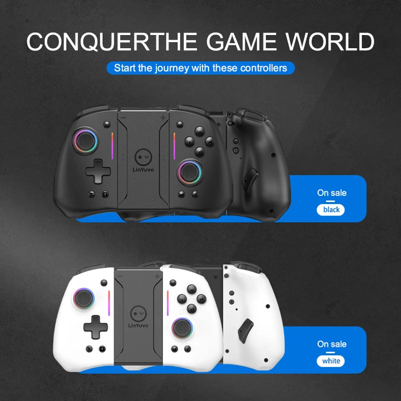 AyeBeau Wireless Bluetooth Gamepad for Nintendo Switch & OLED