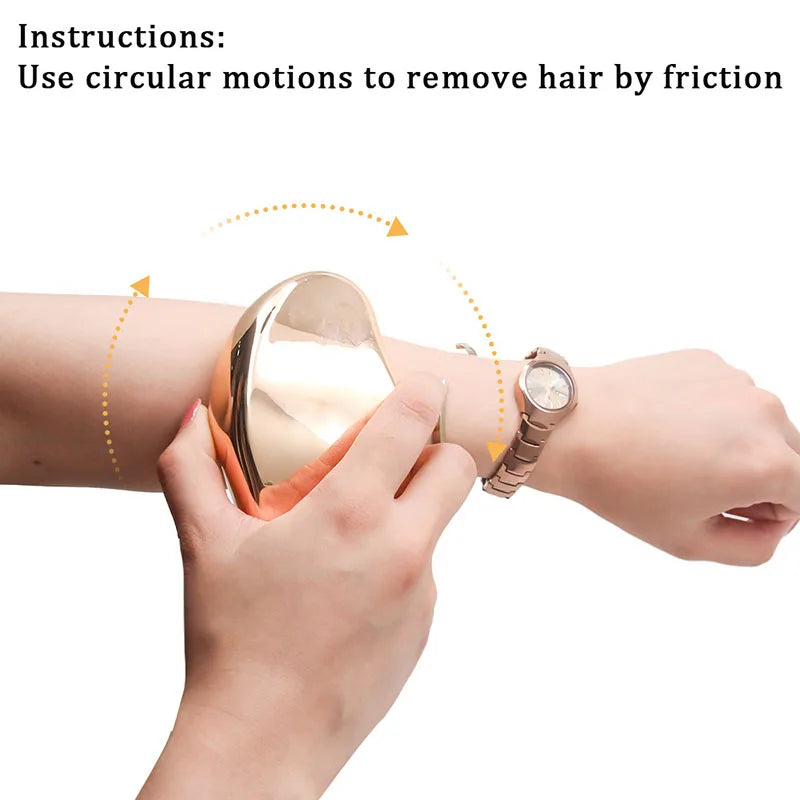 Hot Crystal Physical Hair Removal Eraser Glass Hair Remover Painless Epilator Easy Cleaning Reusable Body Care Depilation Tool Oasis Select