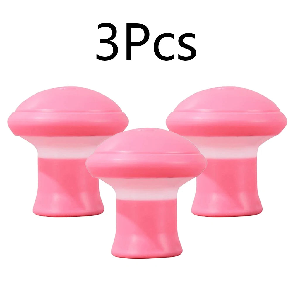 Silica Gel Mouth Jaw Exerciser Slimming Face Lift Tool Chin V Face Lifting Double Thin Wrinkle Removal Blow Breath Exerciser Oasis Select GJ28-3pcs