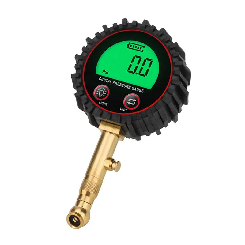 Tire Pressure Gauge 3-255PSI Backlight LCD Display Digital Air Pressure Gauge For Car Trucks Bikes Oasis Select