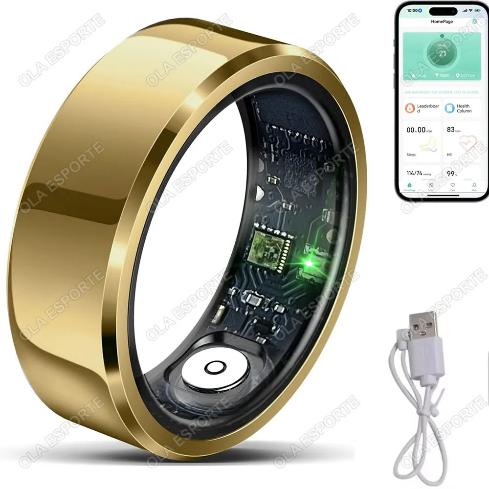 Ola Esporte Smart Ring – Heart Rate, Sleep & SpO2 Monitor