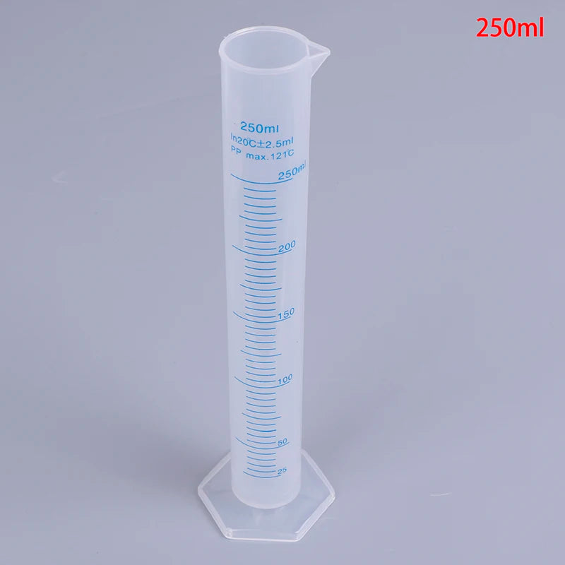 New Sale 250ml measuring cylinder blue scale acid and alkali resistant measuring cylinder Oasis Select