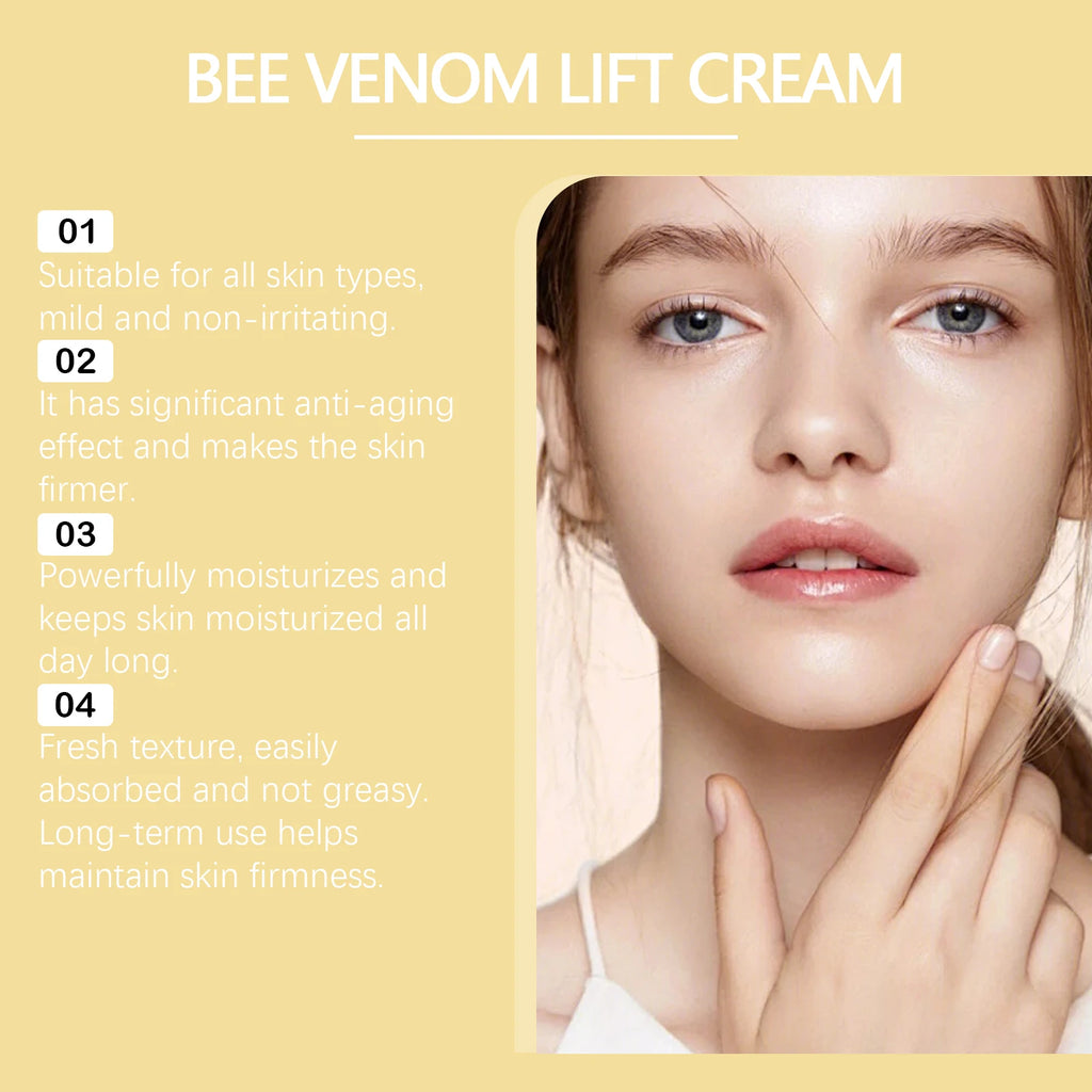 Bee Venom Face Cream Firming & Moisturizing Anti-Wrinkle Day Night Cream Tightening Nourishing Brightening Facial Skin Care 50ml Oasis Select