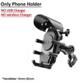 Fast Charging 15W Wireless Charger Shockproof Motorcycle Phone Holder 18W USB & 30W Type C Motorbike Bicycle Bike Scooter Stand Oasis Select Only Stand-1