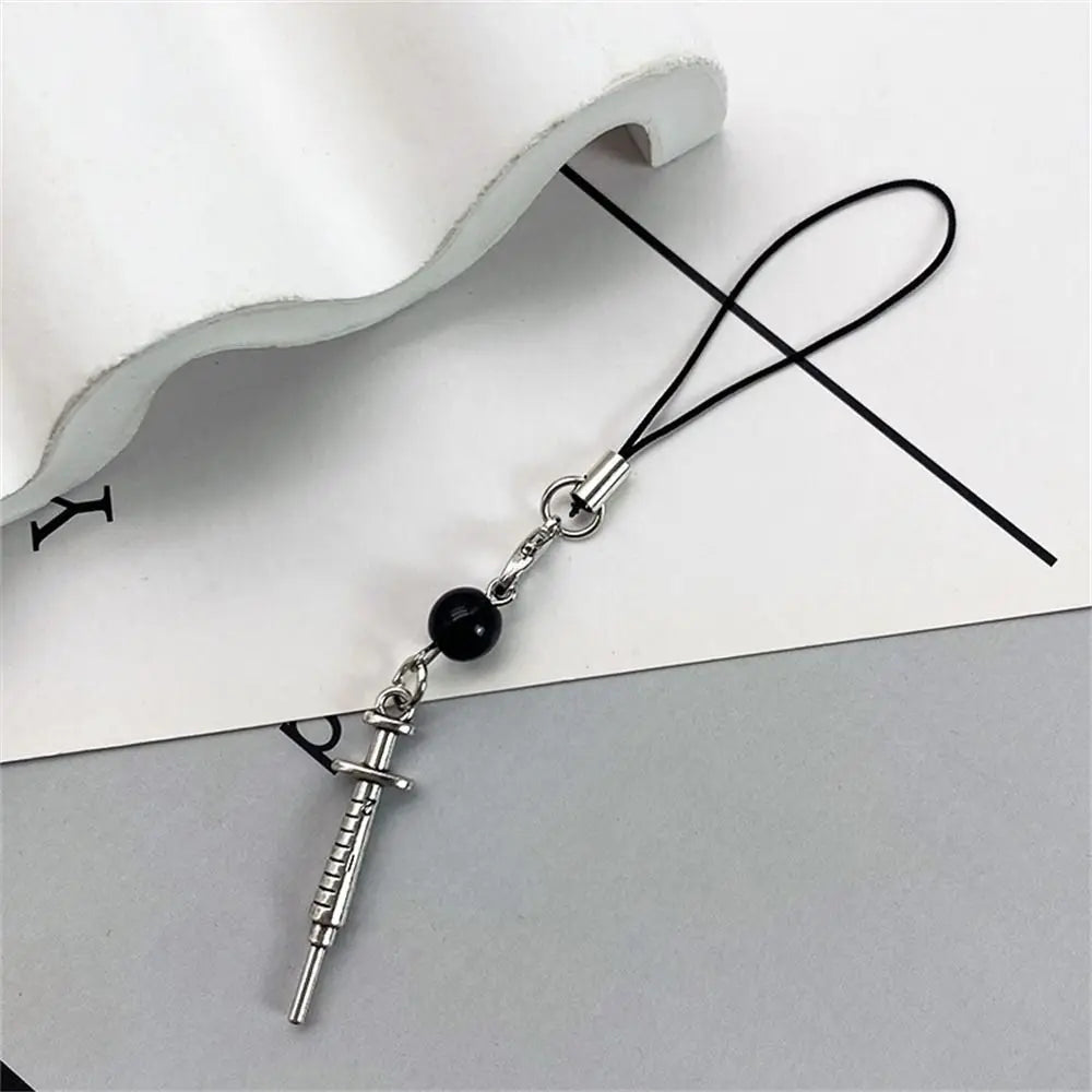 Y2k Phone Pendant Sweet Cool Girl Pink Chain Charms Kawaii Women Accessories Handmade DIY Cute Phone Strap Lanyard Oasis Select 11